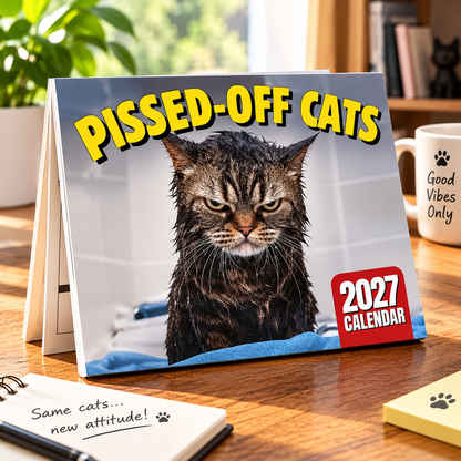 2027 Pissed-Off Cats Calendar