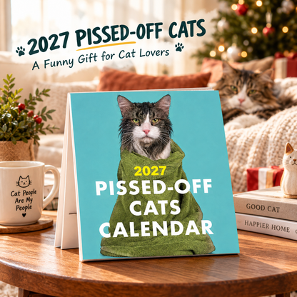 2027 Pissed-Off Cats Calendar
