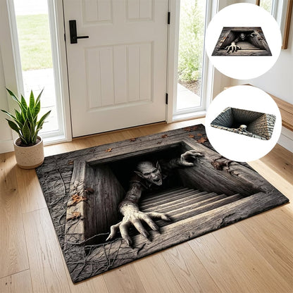 Halloween Horror Welcome Mat
