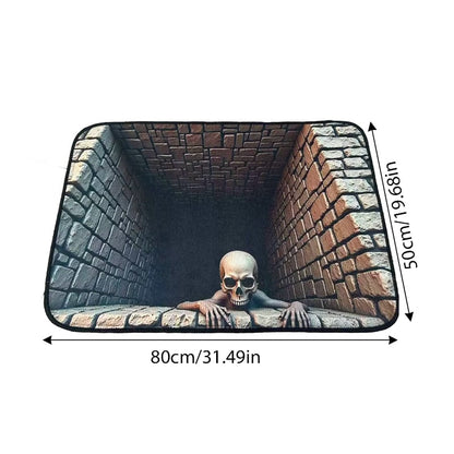 Halloween Horror Welcome Mat