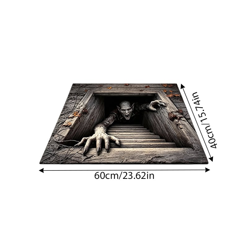 Halloween Horror Welcome Mat