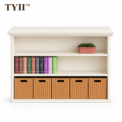 Mini Bookcase Gaming Dock Cover – Hidden Game Card Storage & Cozy Desk Decor | TYII™