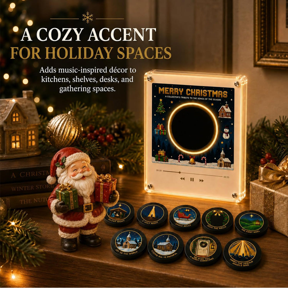 🎄TYII™ Christmas Vinyl Magnetic Music Player
