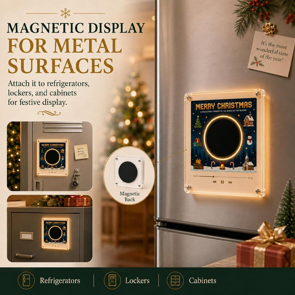 🎄TYII™ Christmas Vinyl Magnetic Music Player