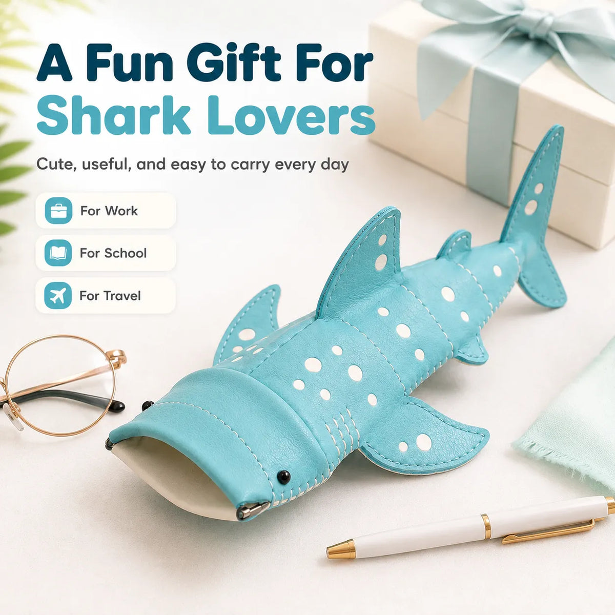 🦈🌊Cute  Shark-Shaped Bag