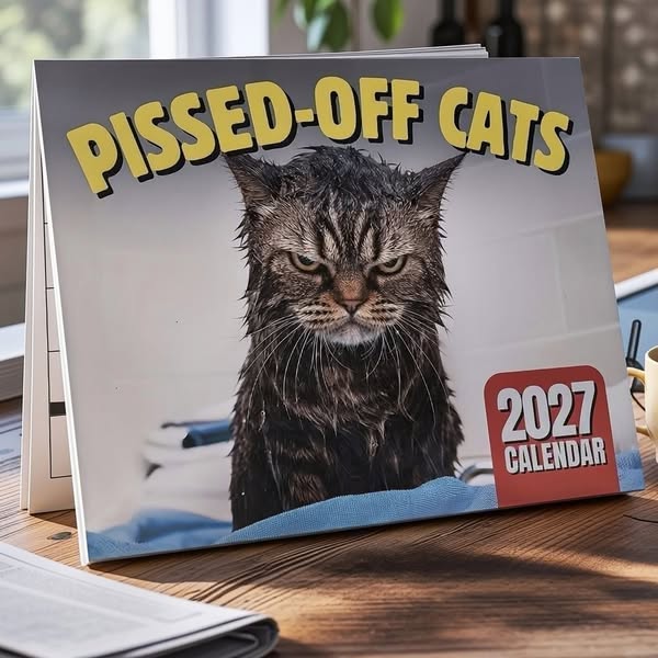 2027 Pissed-Off Cats Calendar