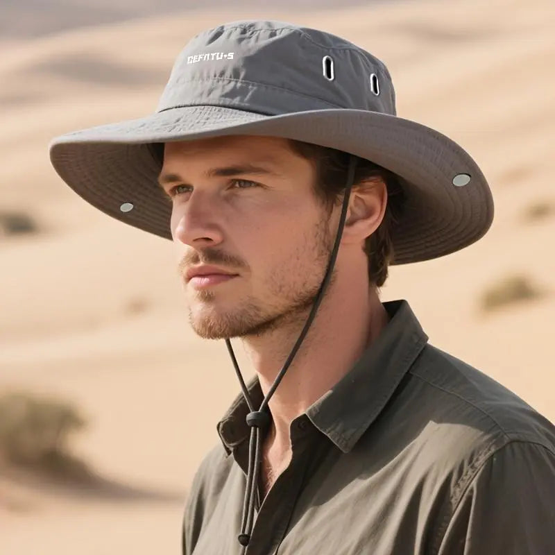 Unisex Sun Protection Hat with Neck Flap