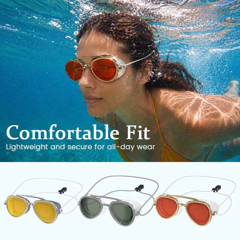 😎SummerVibe Reflective Swimming Goggles