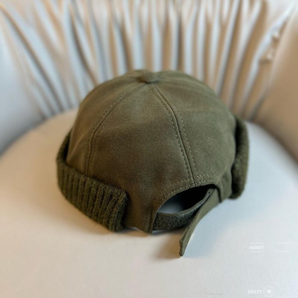 TYII™ Brimless Docker Hat – Vintage Knit Cuff Beanie Cap for Men & Women