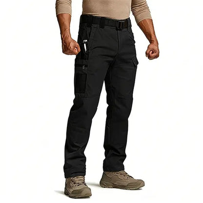 Men's Solid Color Tactical Work Pants