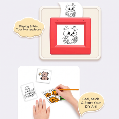 TYII™AI Voice-Activated Mini Sticker Printer