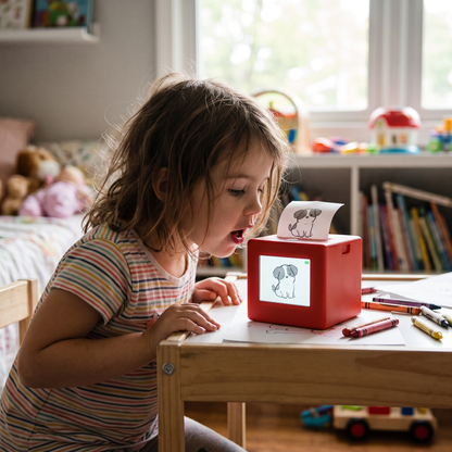 TYII™AI Voice-Activated Mini Sticker Printer