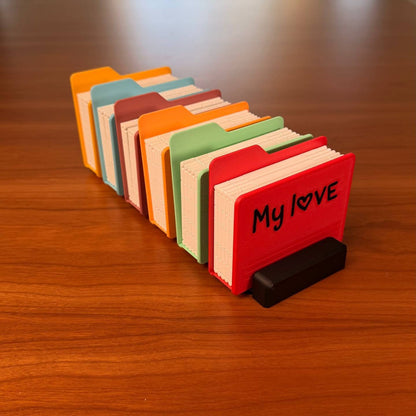 Folding Photo Album – Desktop Instant Photo Display with Blank Cover