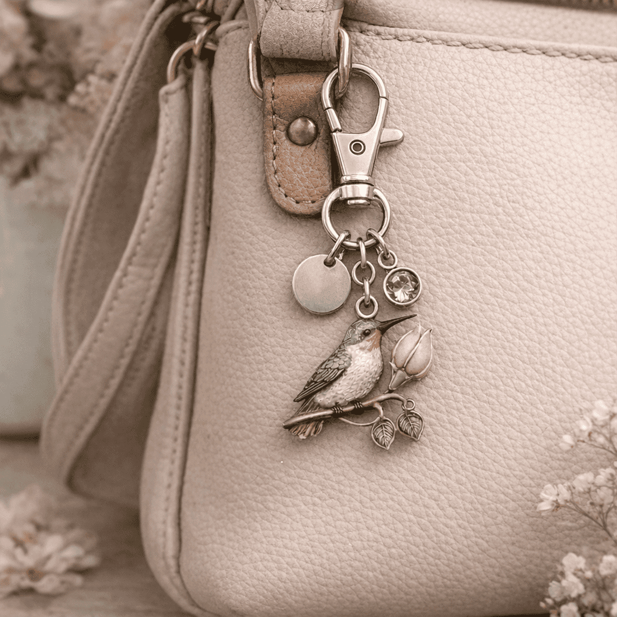 🐦A Little Hummingbird for You keychain🎁A Meaningful Mother’s Day Gift Filled with Love & Comfort