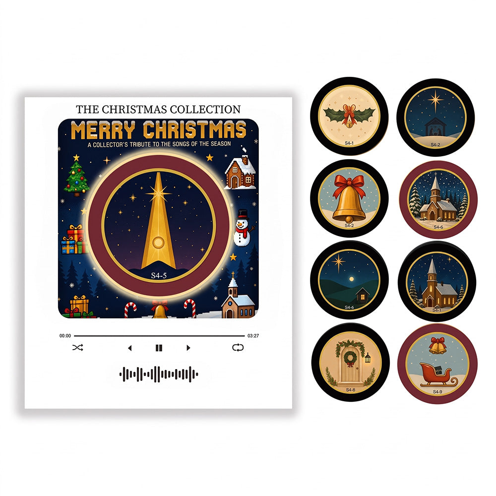 🎄TYII™ Christmas Vinyl Magnetic Music Player