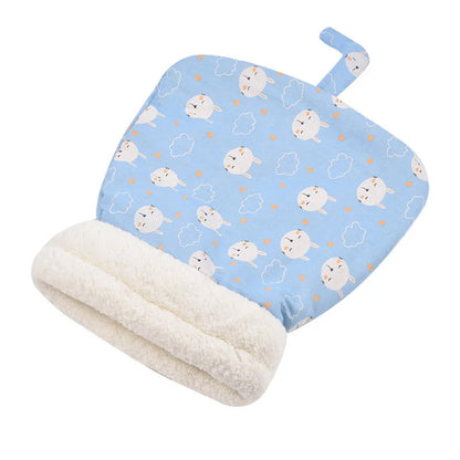 🐱 Plush Self-Warming Pet Sleeping Bag & Cave Bed