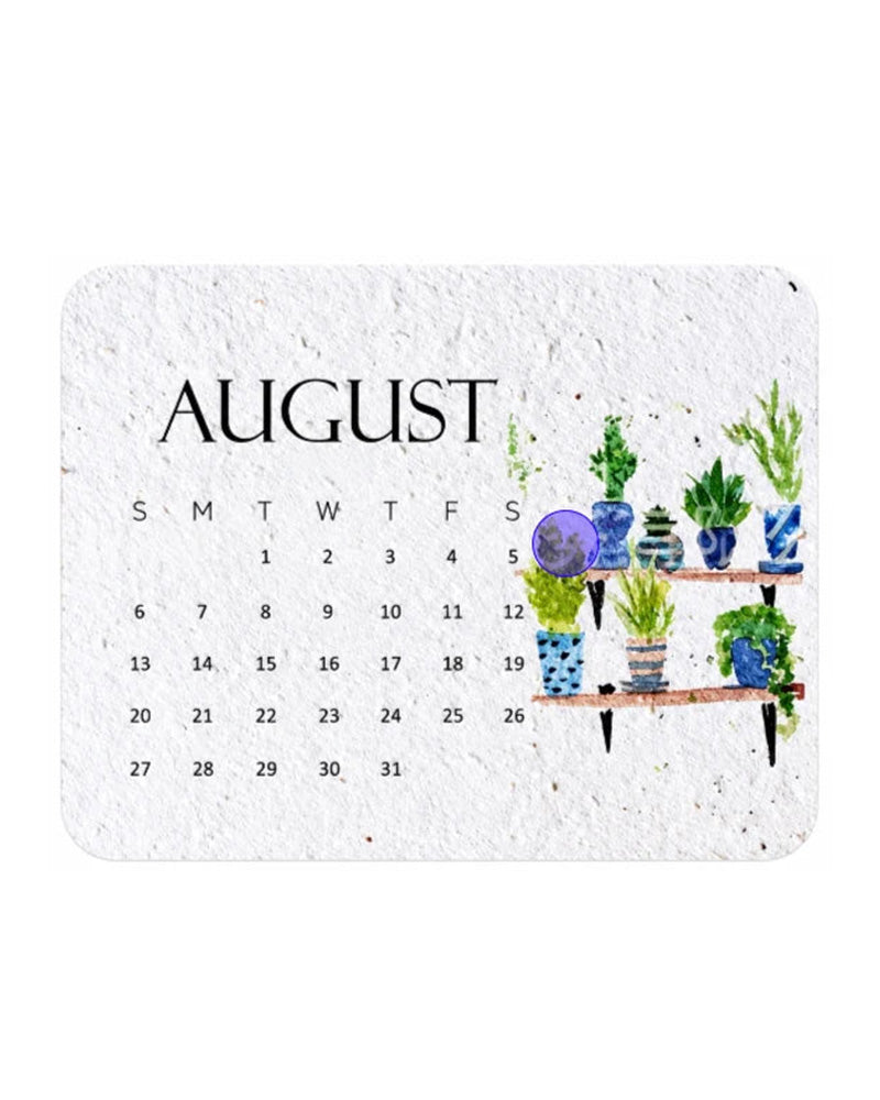 🌱The 2027 Living Botanical Desk Calendar | Zero-Waste Hand-Painted Art Edition
