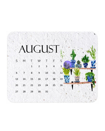🌱The 2027 Living Botanical Desk Calendar | Zero-Waste Hand-Painted Art Edition