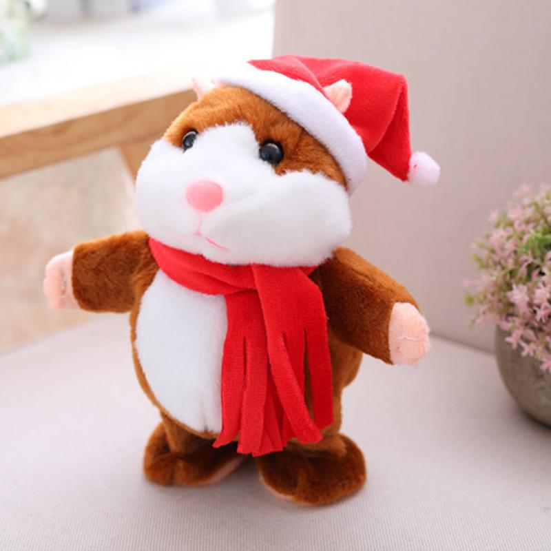 🐹 Talking Hamster Plush – repeats whatever you say, auto head-shaking, hilarious fun for kids & adults🎁