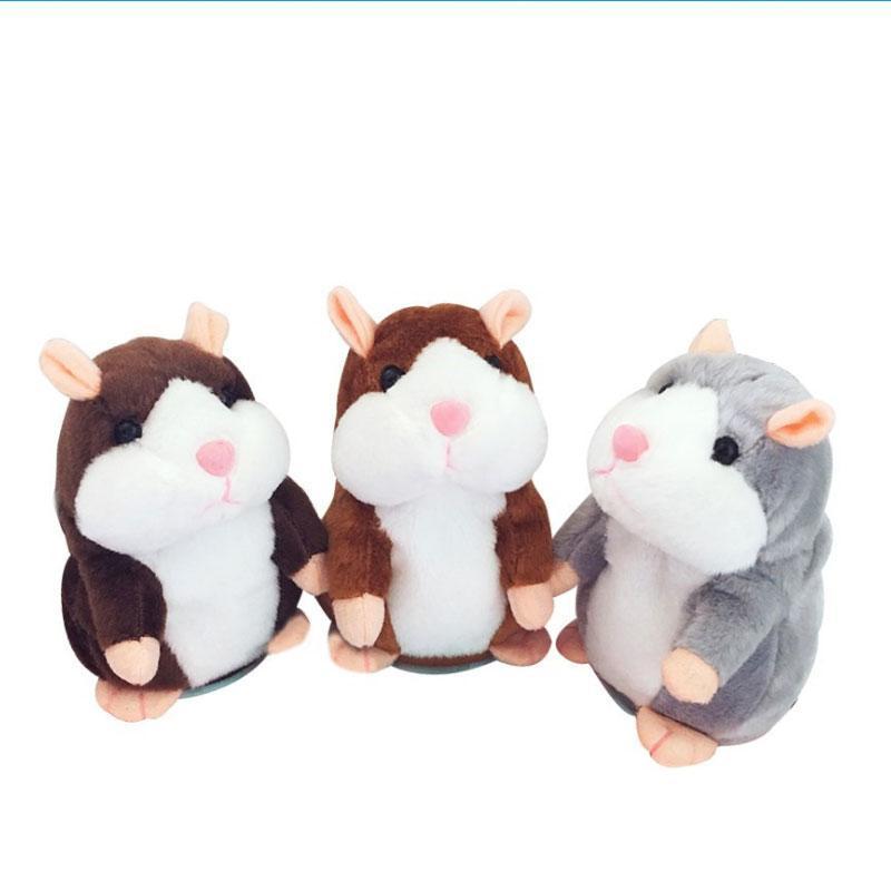 🐹 Talking Hamster Plush – repeats whatever you say, auto head-shaking, hilarious fun for kids & adults🎁