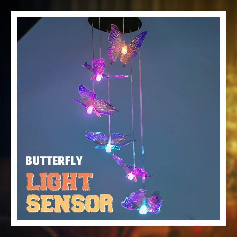 🐦Solar-Powered Butterfly Lights