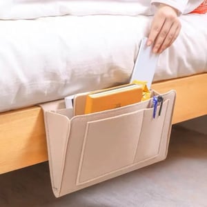 🥳HOT SALE🥳💞10K+ SOLD! Bedside Caddy – From £9.99! Multi-pockets, soft felt & easy install. Everything within reach – grab yours! ✅