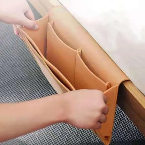 🥳HOT SALE🥳💞10K+ SOLD! Bedside Caddy – From £9.99! Multi-pockets, soft felt & easy install. Everything within reach – grab yours! ✅