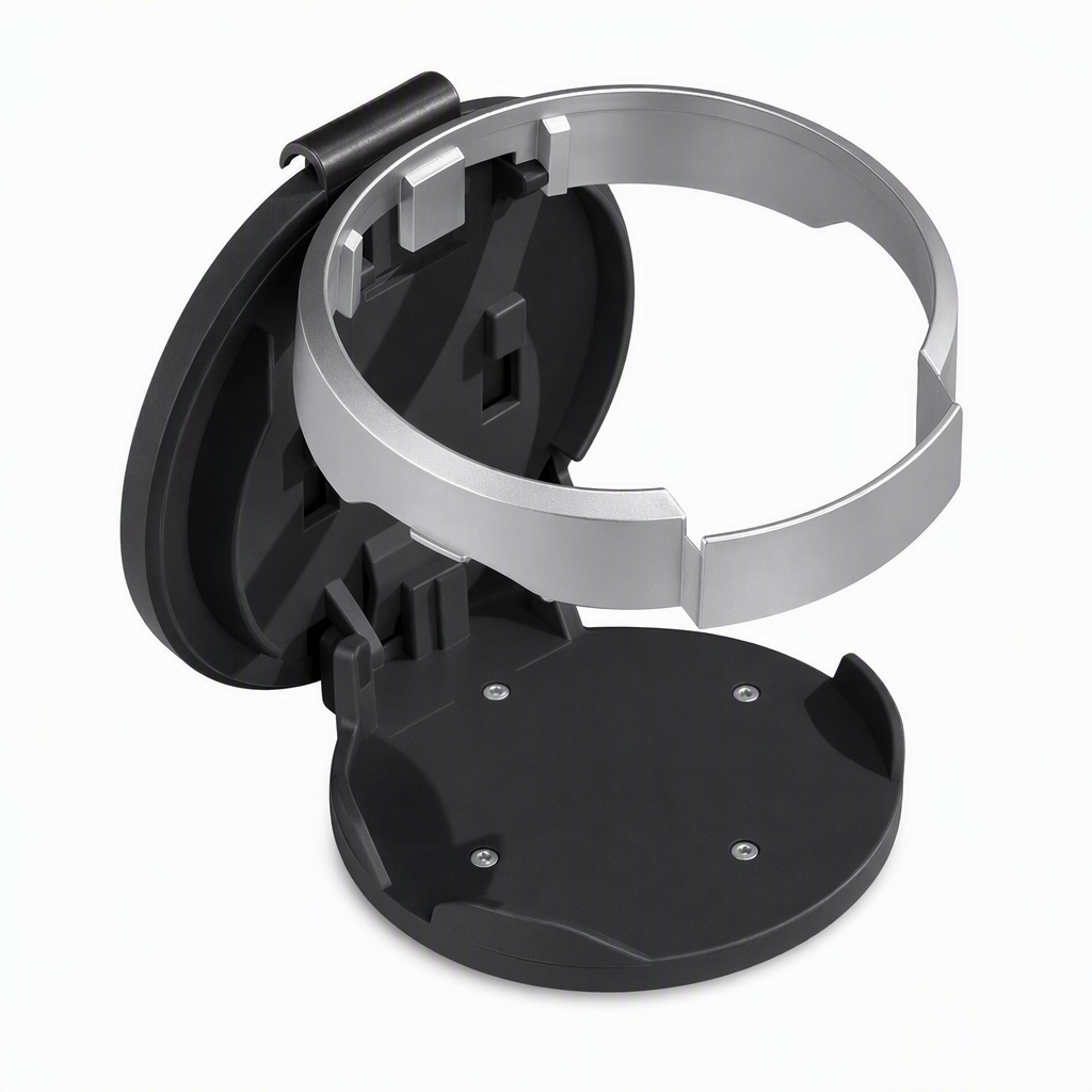 Universal Foldable Car Cup Holder with Hook