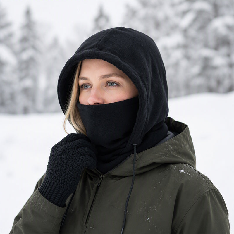 💥Balaclava Hood with Touchscreen Gloves & Socks Set