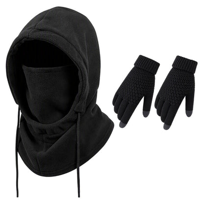 💥Balaclava Hood with Touchscreen Gloves & Socks Set