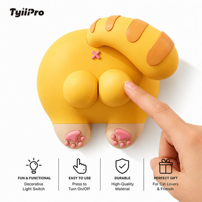 Tyiipro™ Funny Cat Butt Light Switch Cover